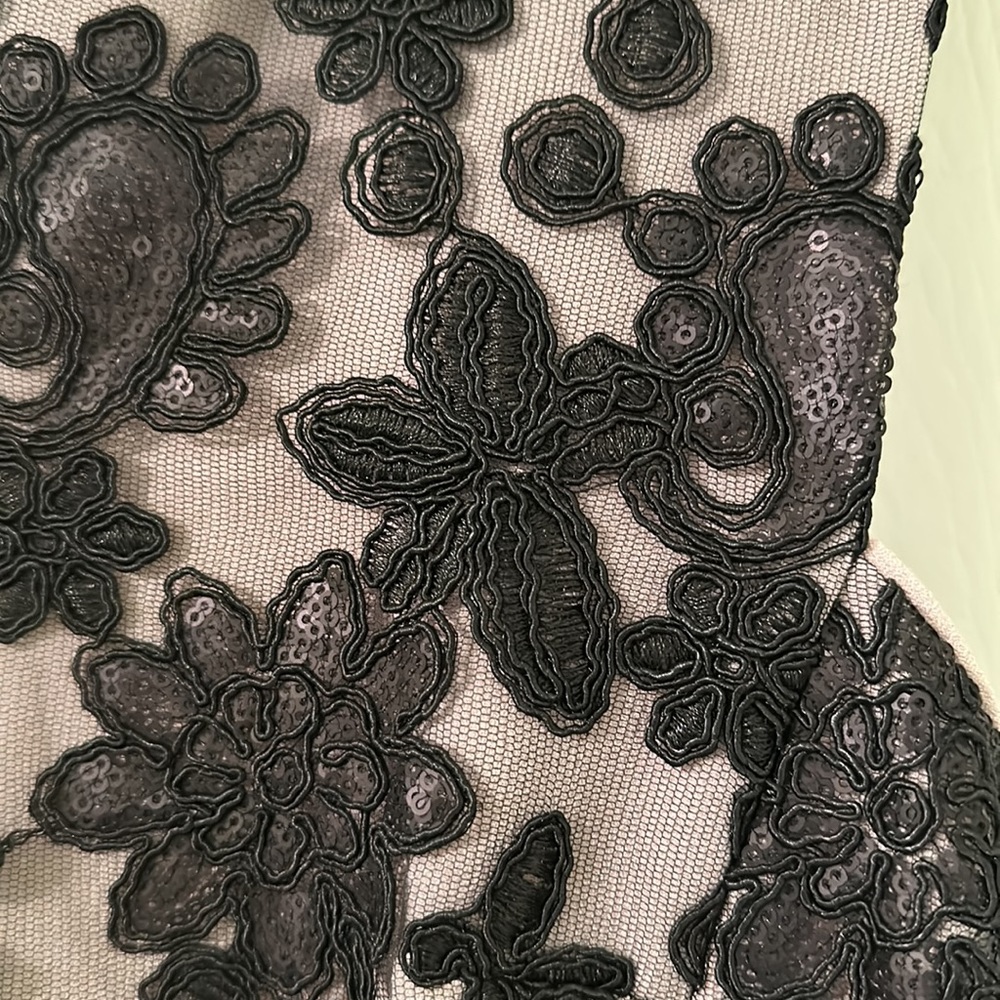 NWT Antonio Melani Jodie Black Dress Size 10 - Picture 2 of 10